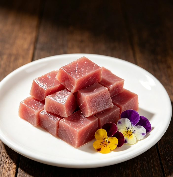 Frozen Tuna Cubes