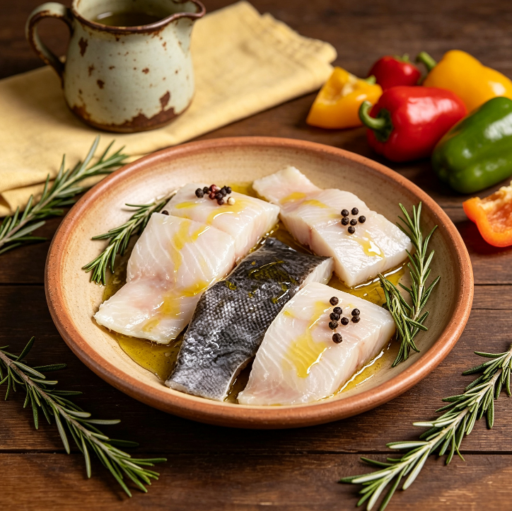Wild Caught White Fish Seafood